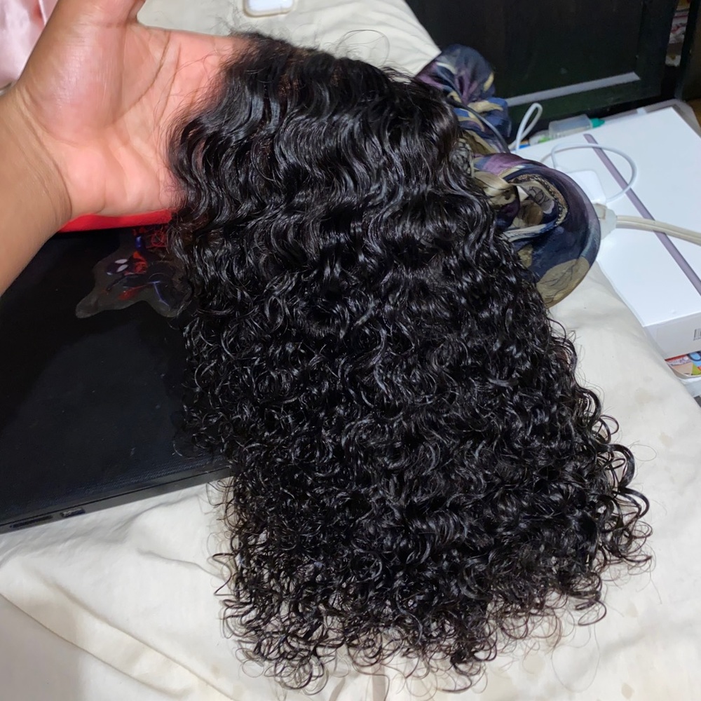 Curly Lace Frontal Bob